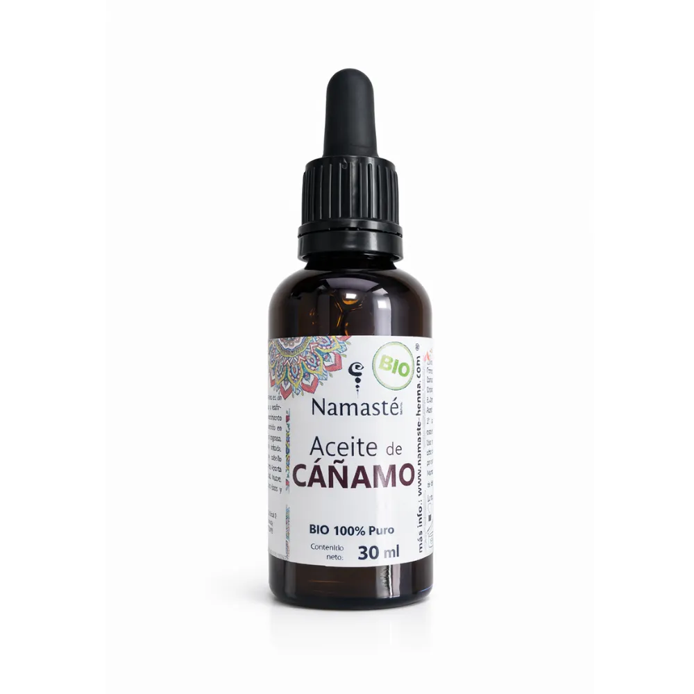 Namasté Aceite Vegetal BIO de Cáñamo 30ml Namasté Aceite Vegetal BIO de Cáñamo 30ml